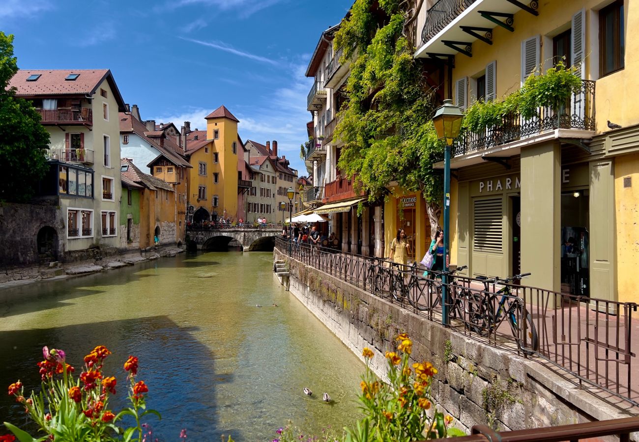 Studio in Annecy - Reve de Jade devant le canal