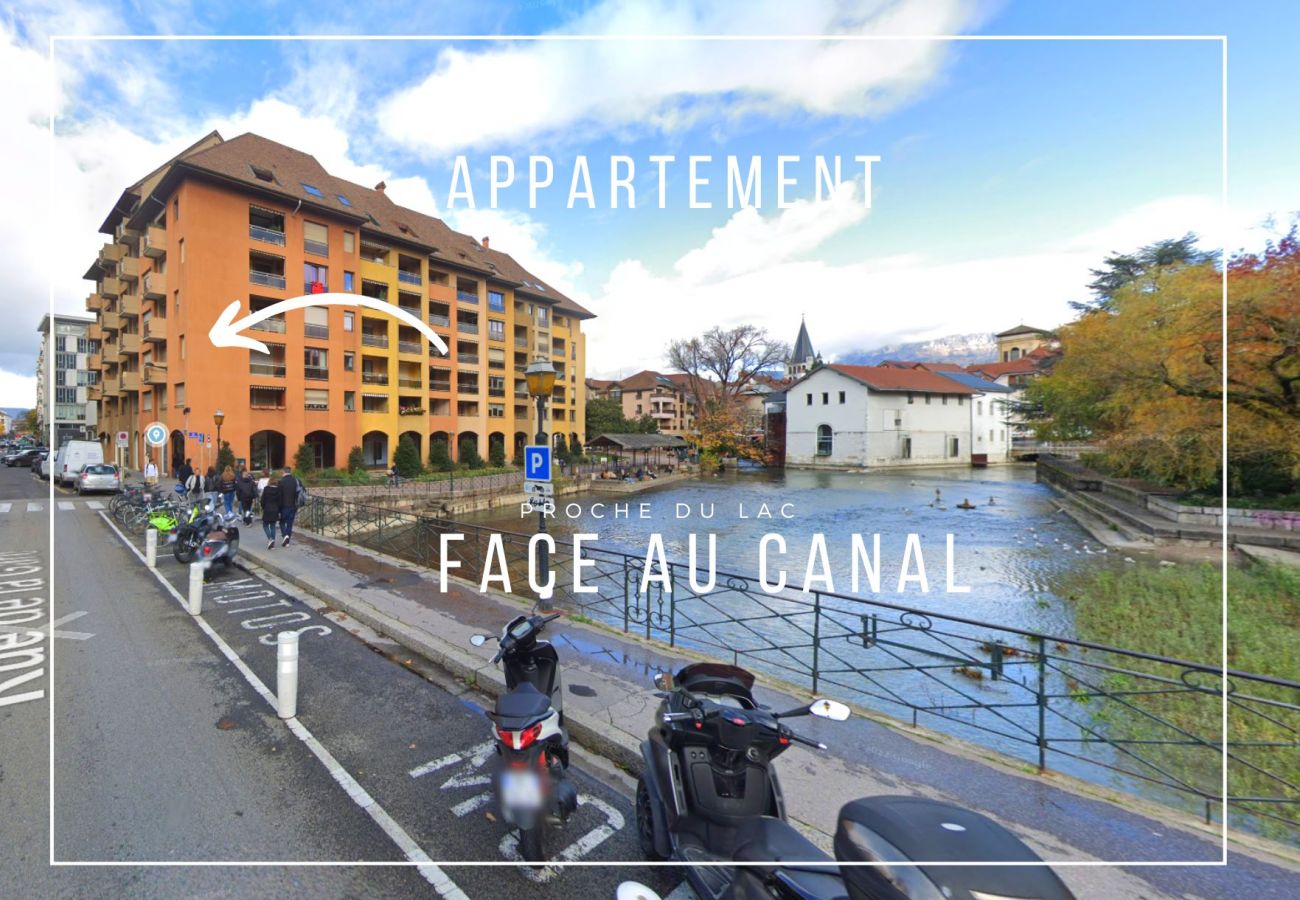 Studio in Annecy - Reve de Jade devant le canal