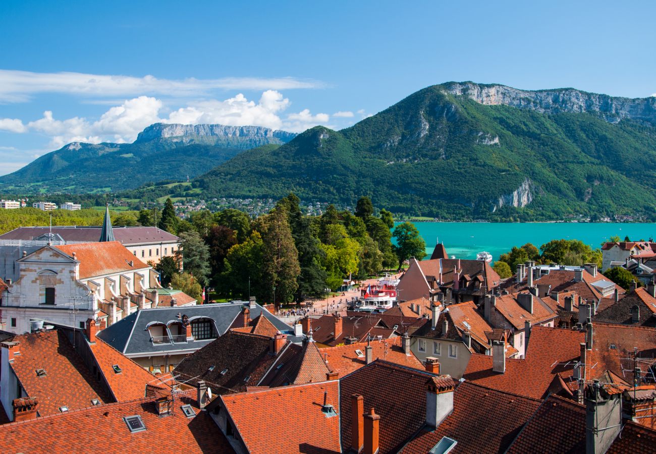 Studio in Annecy-le-Vieux - Deliciosa parking vue splendide plage à 10min