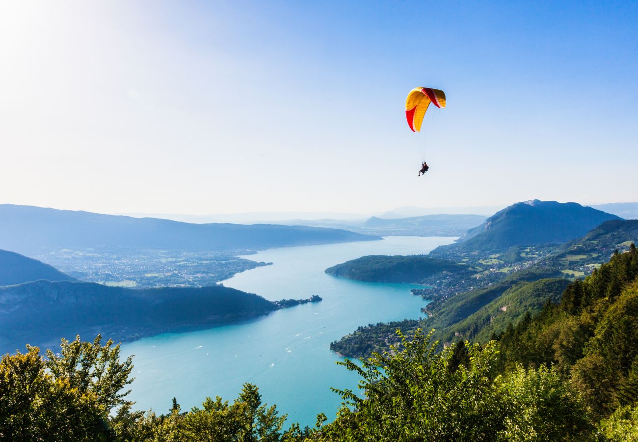 Studio in Annecy-le-Vieux - Deliciosa parking vue splendide plage à 10min