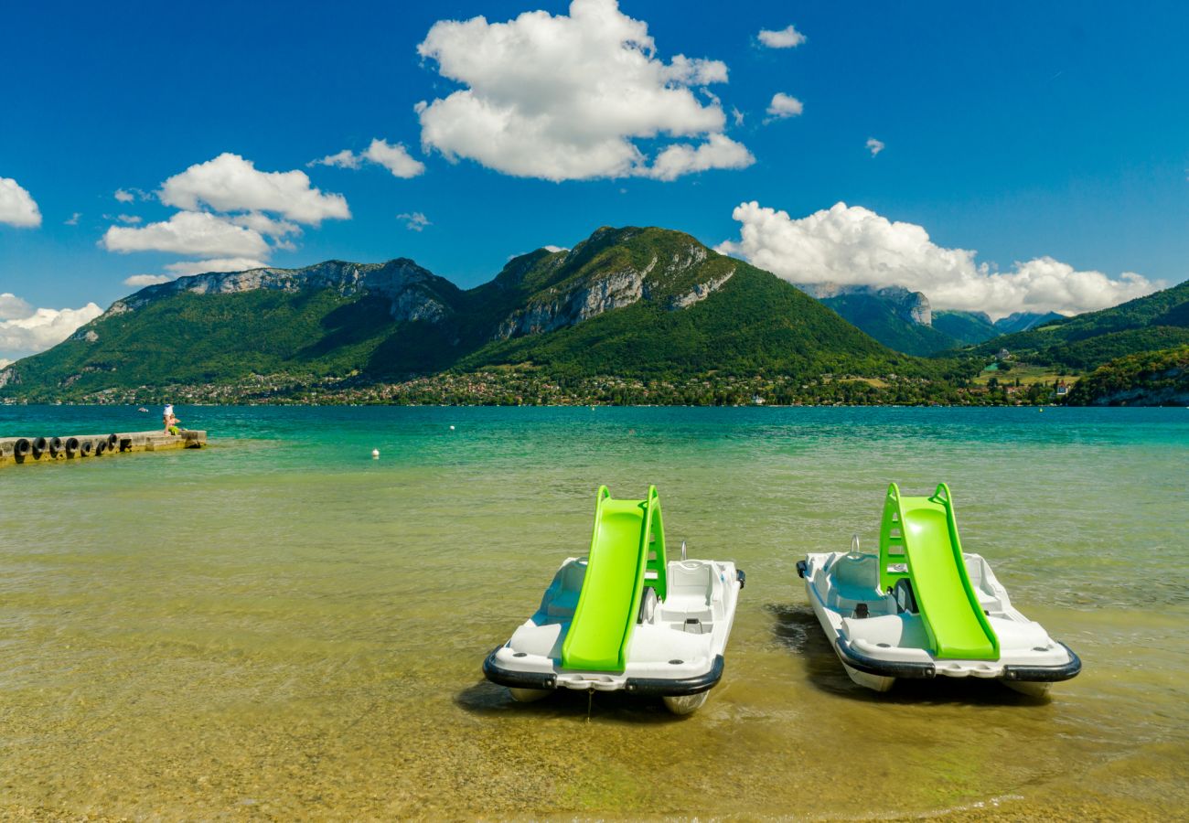 Studio in Annecy-le-Vieux - Deliciosa parking vue splendide plage à 10min