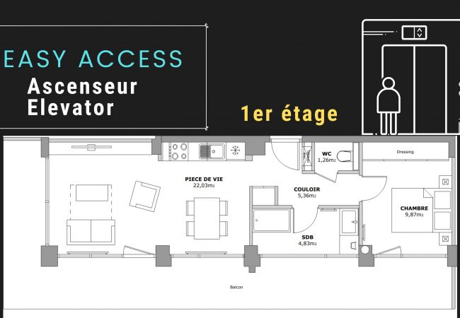Apartment in Annecy - Golden Beach parking proche du lac Apartment in Annecy - Golden Beach parking proche du lac