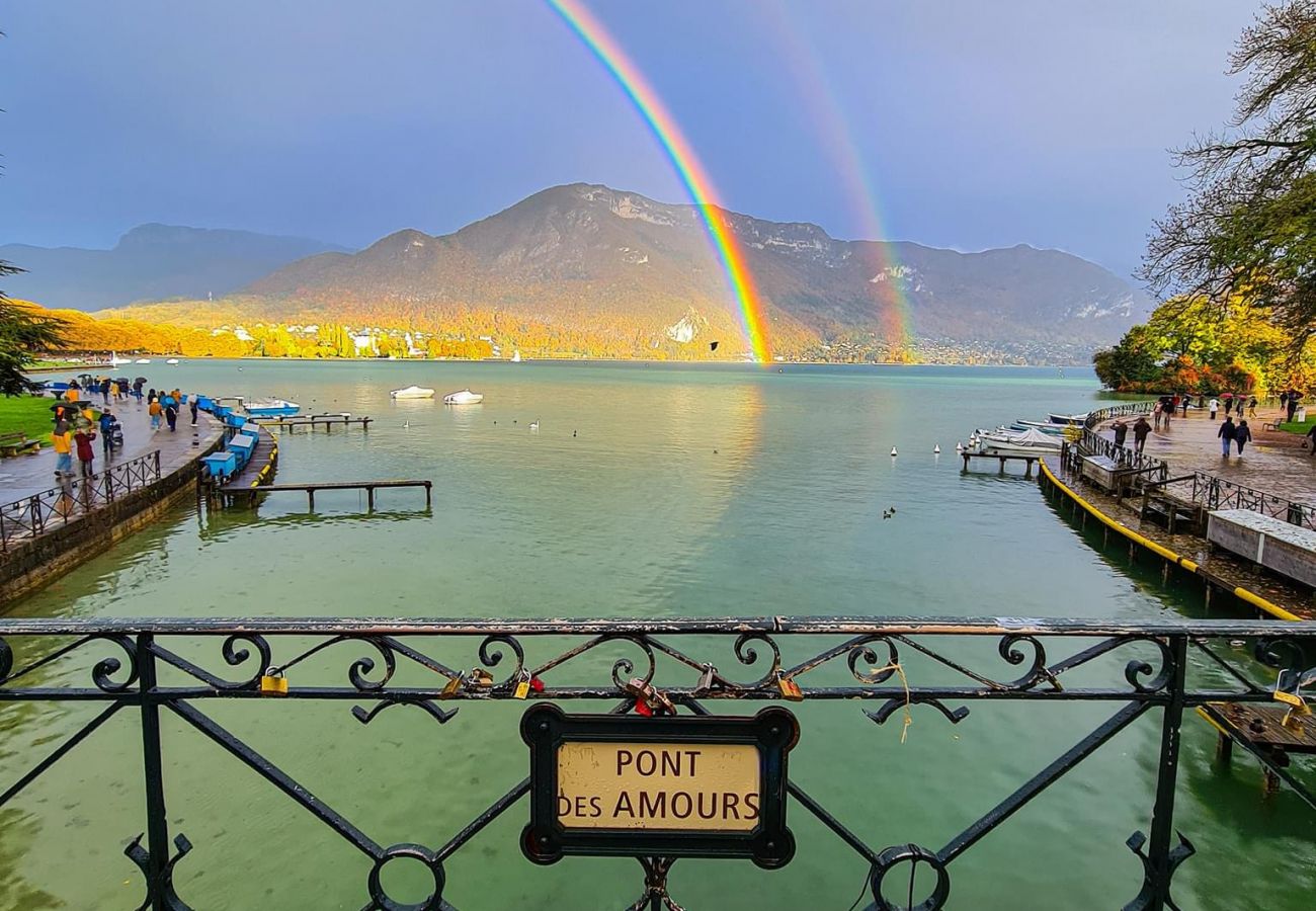 Studio in Annecy - Woody 100m du lac balcon