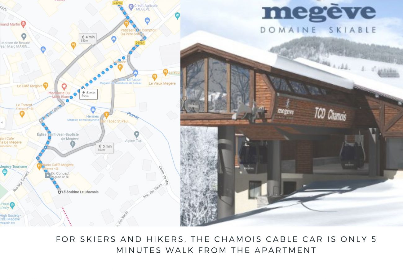 Apartment in Megève - Luxury Wood MEGEVE village