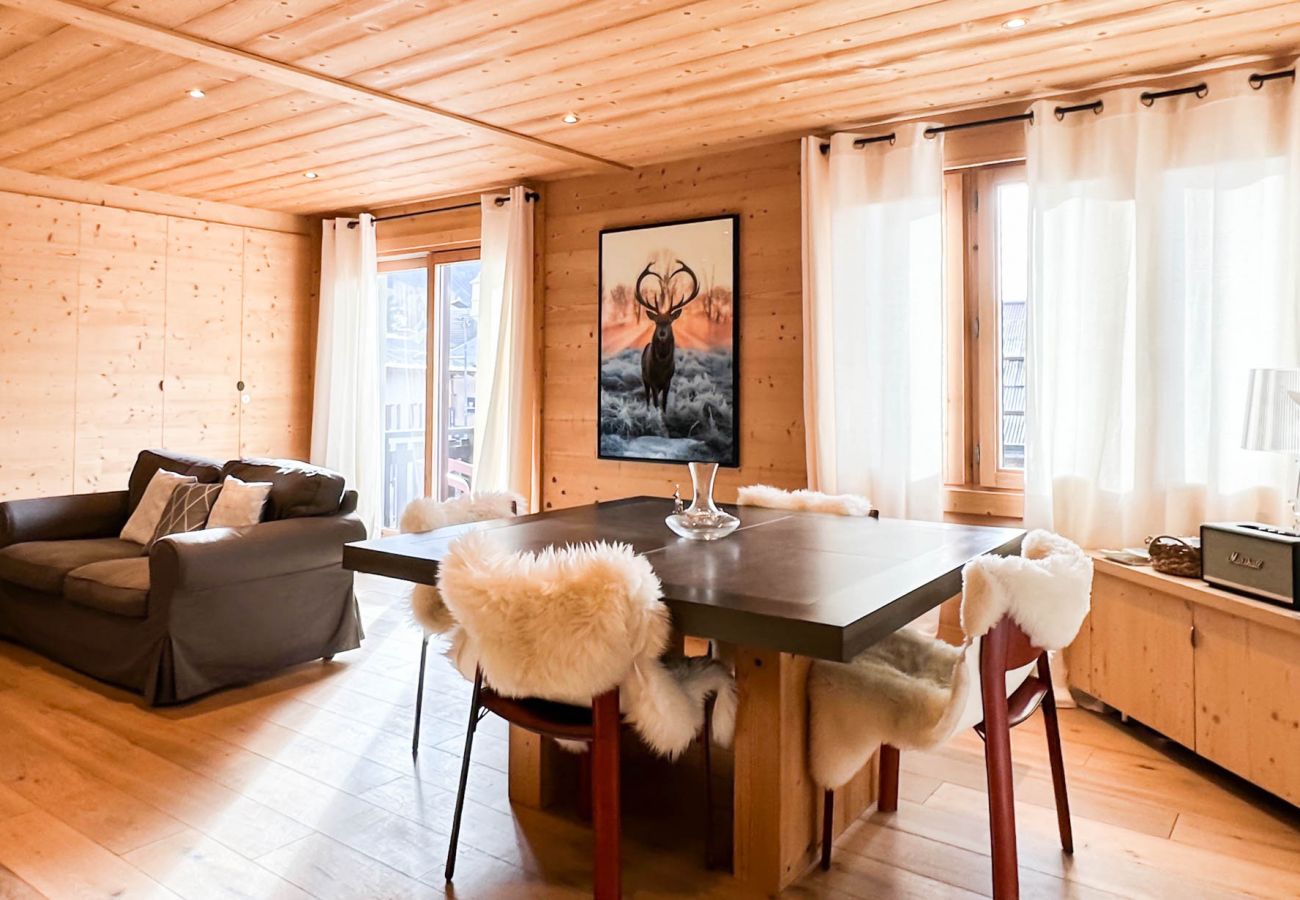 Apartment in Megève - Luxury Wood MEGEVE village