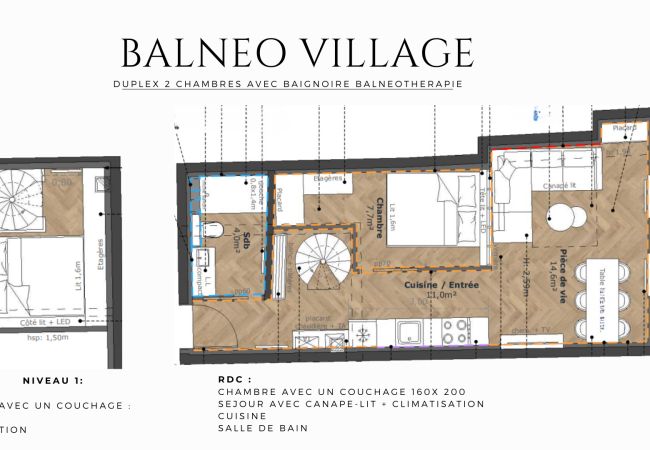 Apartment in Annecy - Balnéo village rue sainte claire