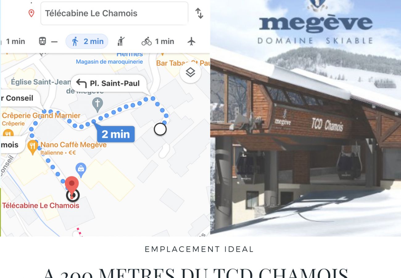 Apartment in Megève - Saint Paul Megeve au cœur du village