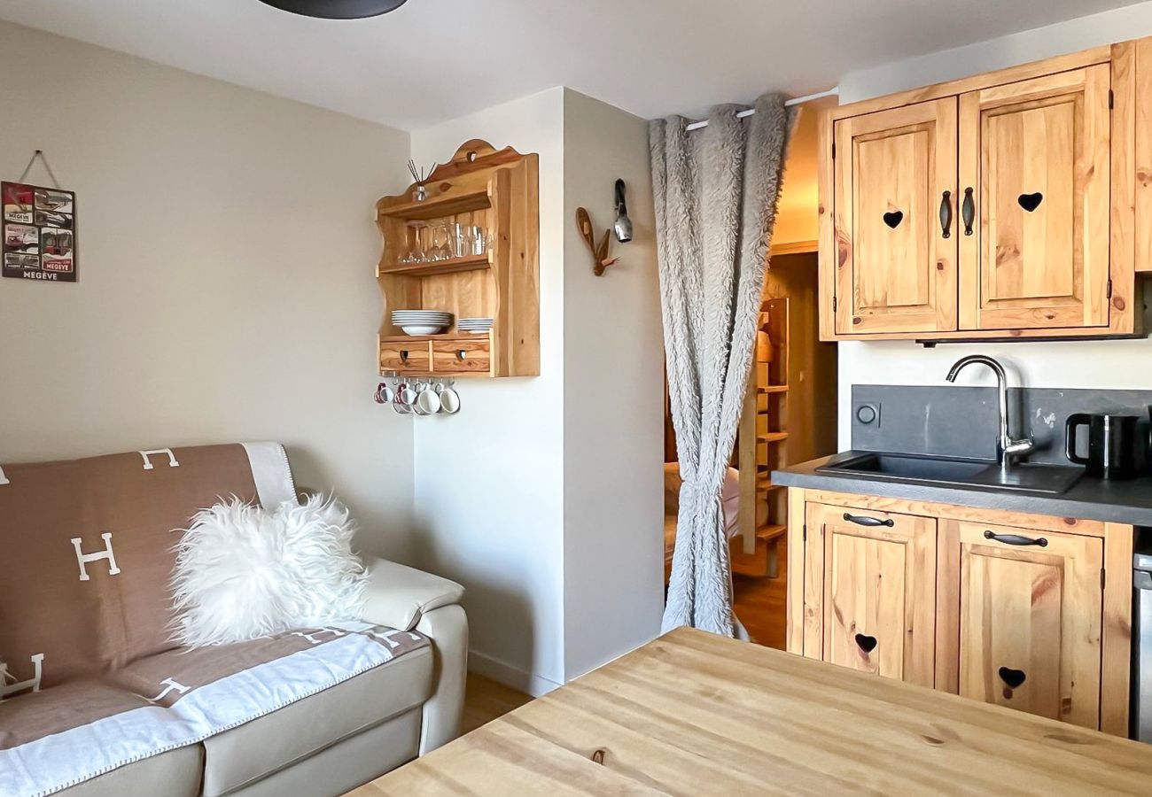 Apartment in Megève - Bambi Megève avec parking