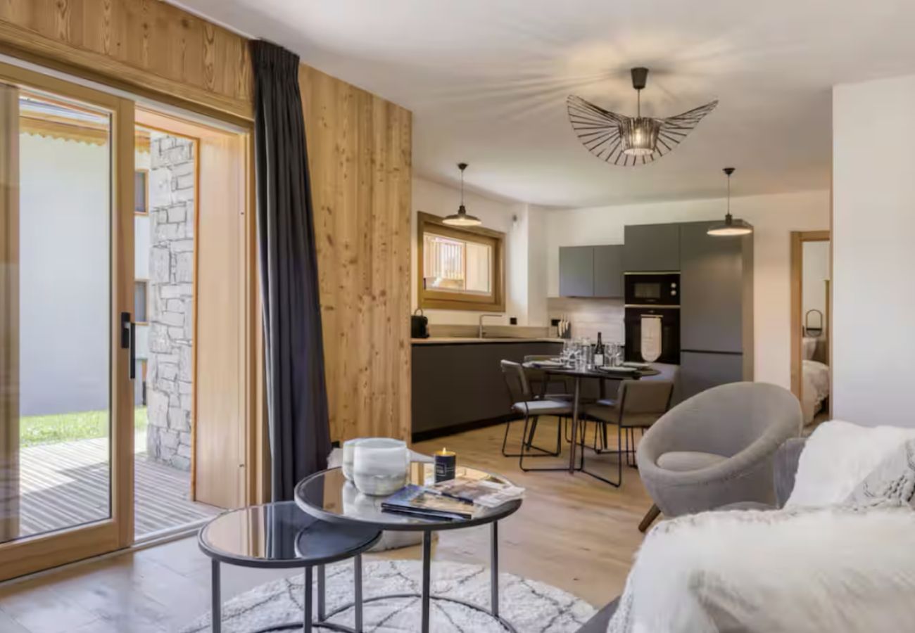 Apartment in Megève - K1 face aux pistes ski in / ski out Megève