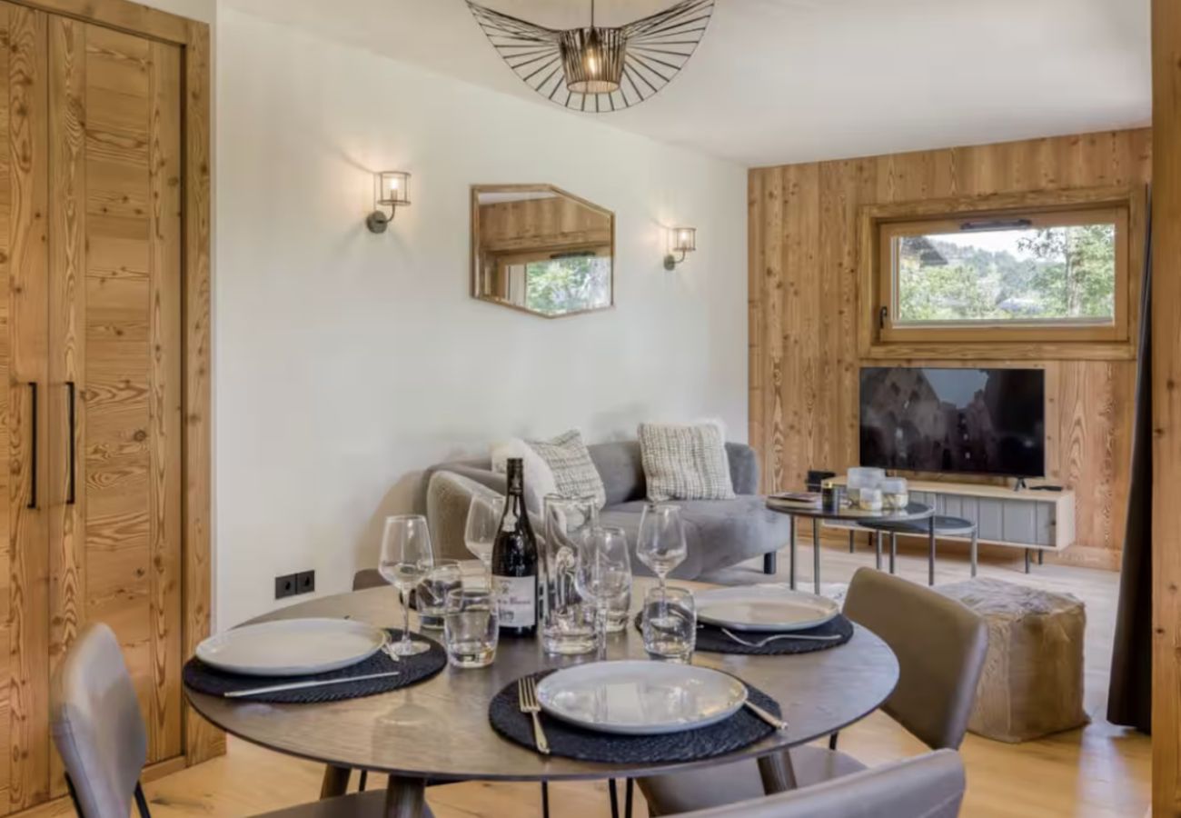 Apartment in Megève - K1 face aux pistes ski in / ski out Megève