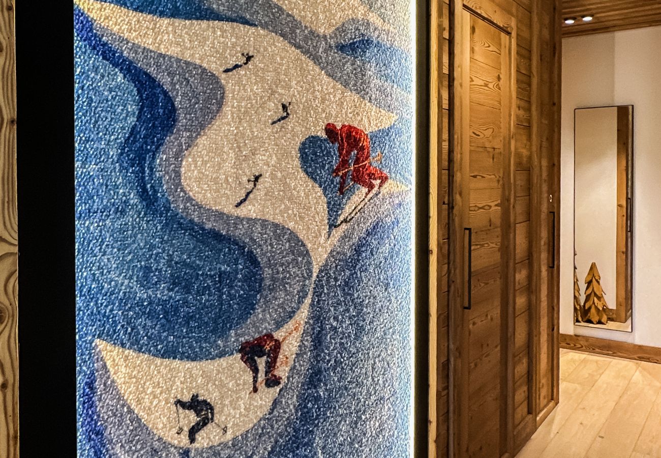 Apartment in Megève - Kelly Megève Ski in Ski out appartement de luxe