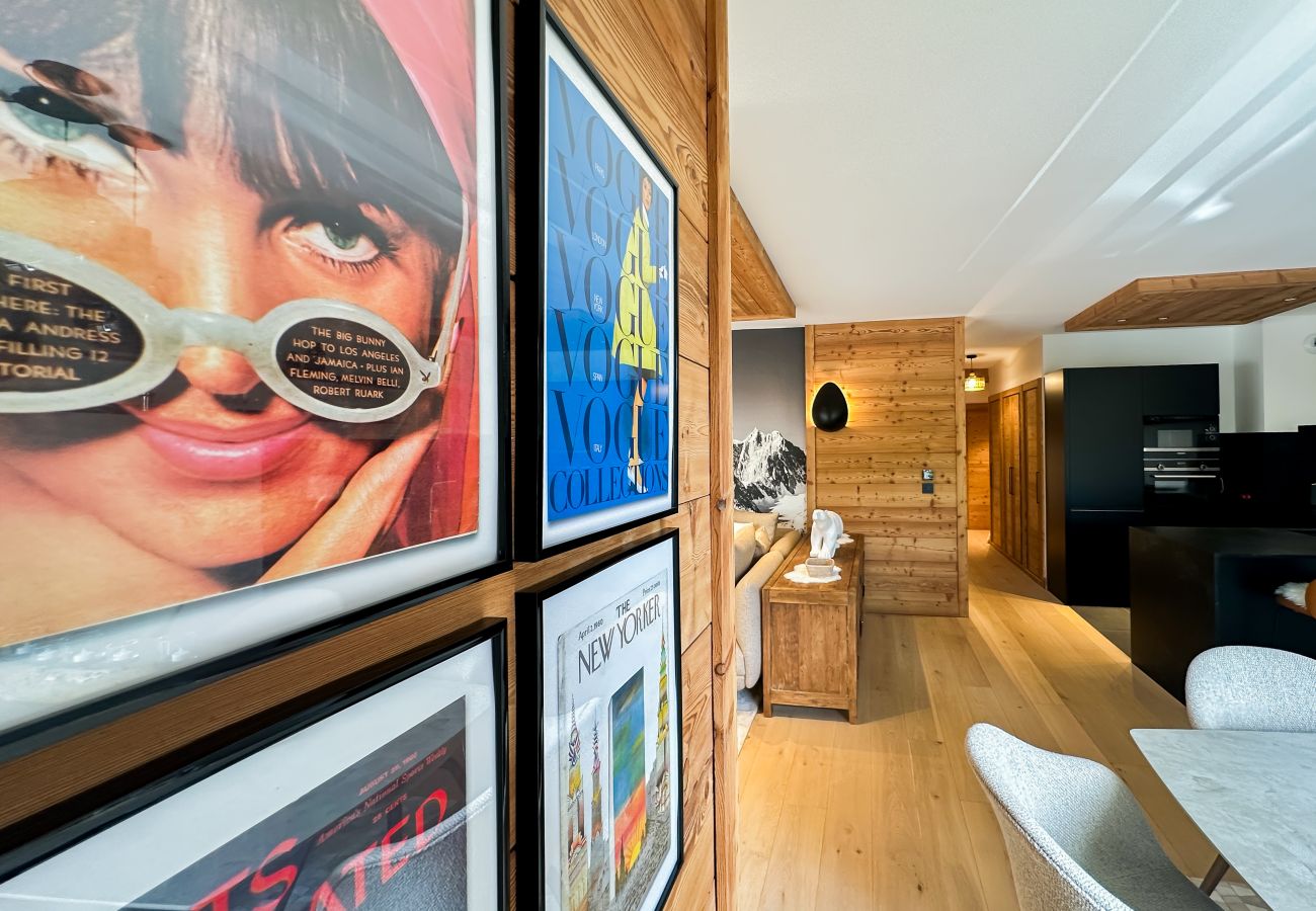 Apartment in Megève - Kelly Megève Ski in Ski out appartement de luxe