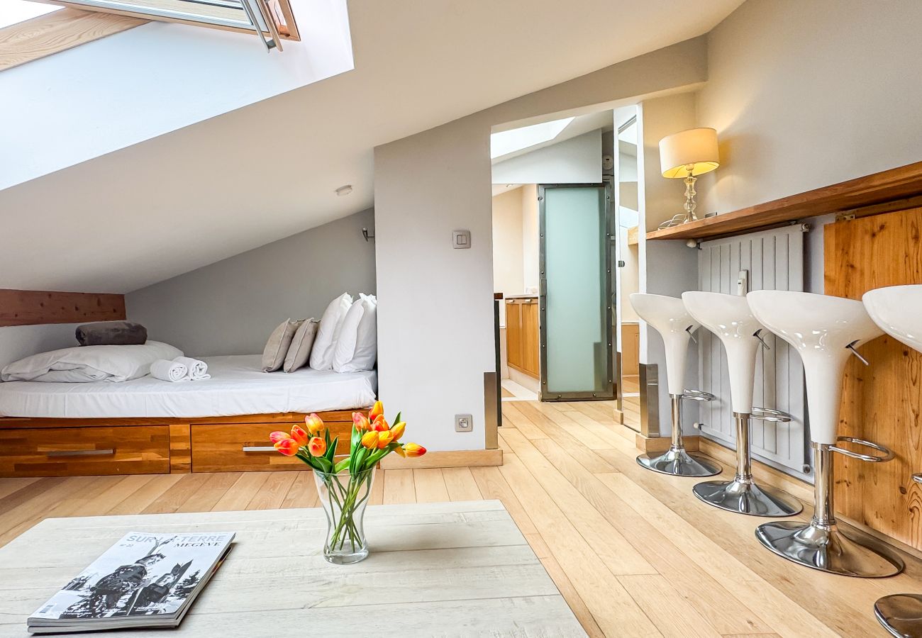 Studio in Megève - Pioupiou mini loft Megève