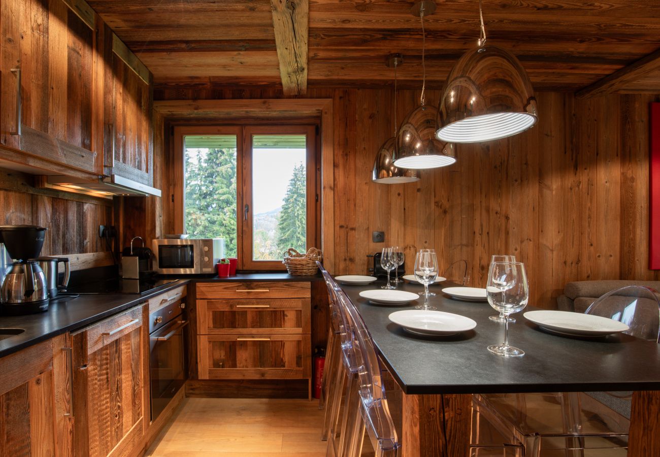 Apartment in Megève - Lady darling  6/8 pax Ski out Megeve