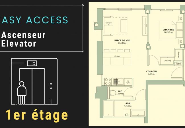Appartement à Annecy - Lake lounge 5 min du lac Appartement à Annecy - Lake lounge 5 min du lac
