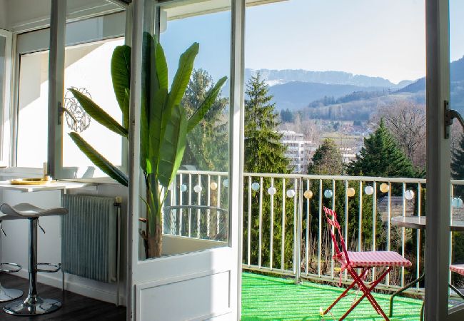 Studio à Annecy-le-Vieux - Deliciosa parking vue splendide plage à 10min