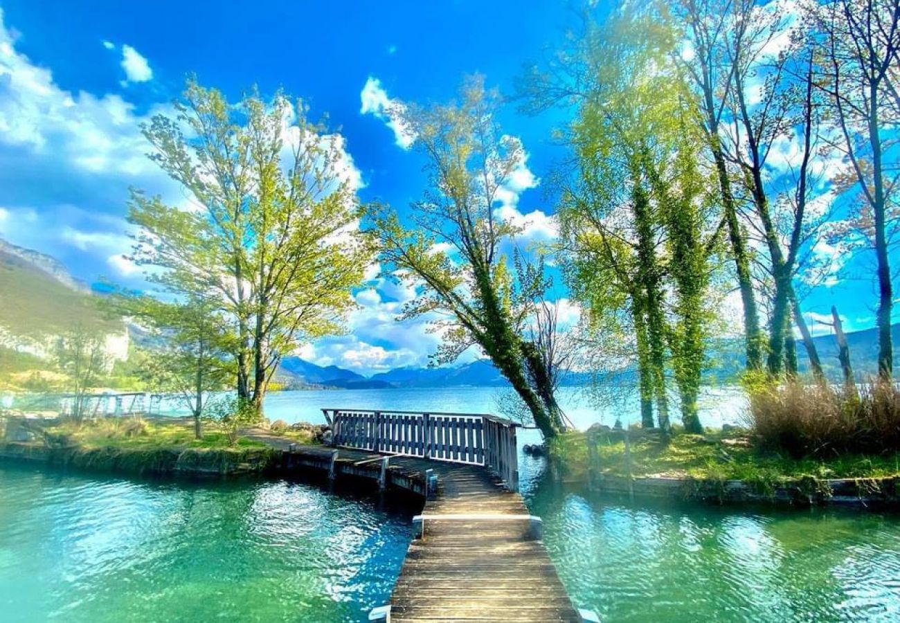 Studio à Annecy - Woody 100m du lac balcon