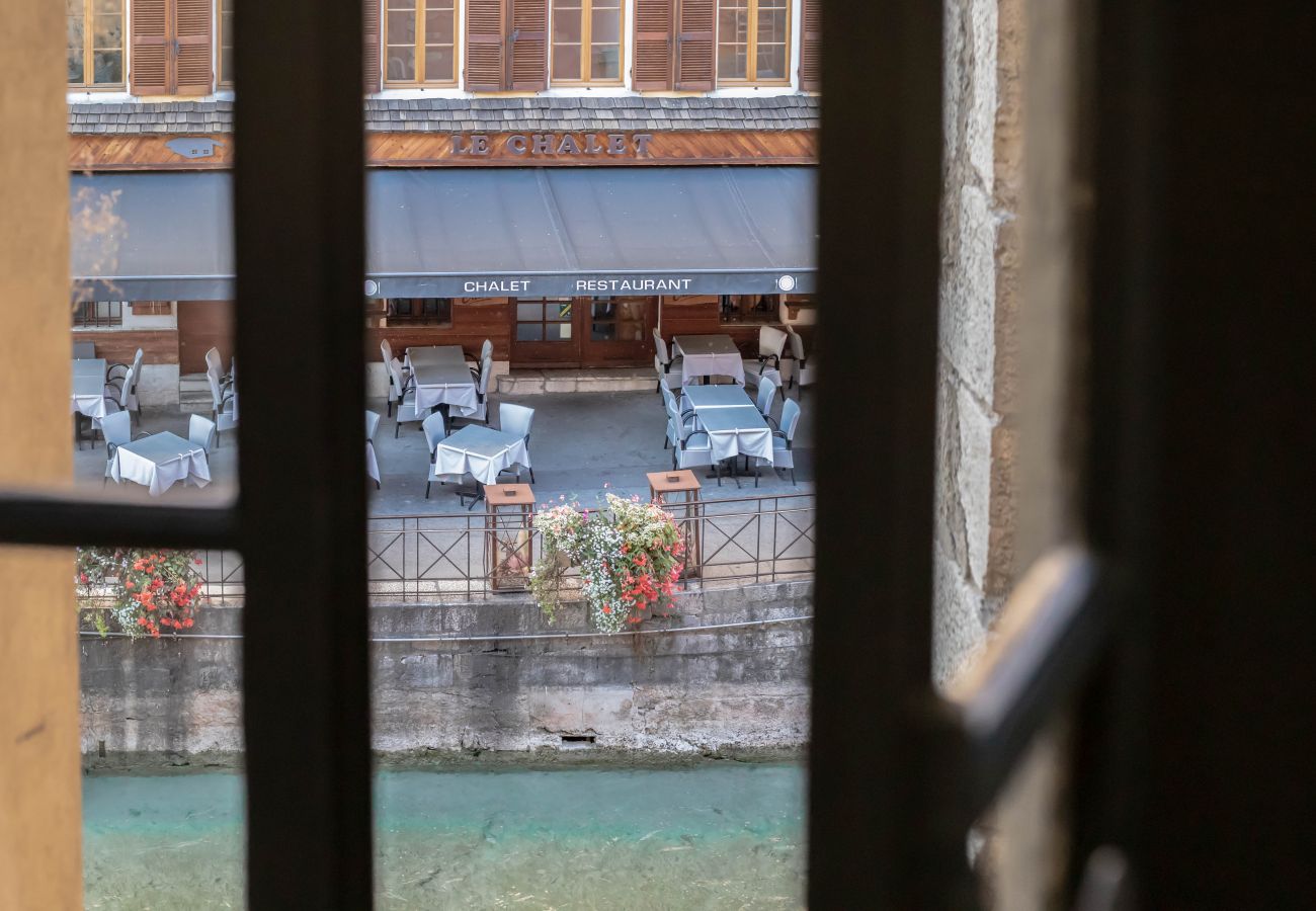 Appartement à Annecy - Petite Venise vue sur le canal romantique