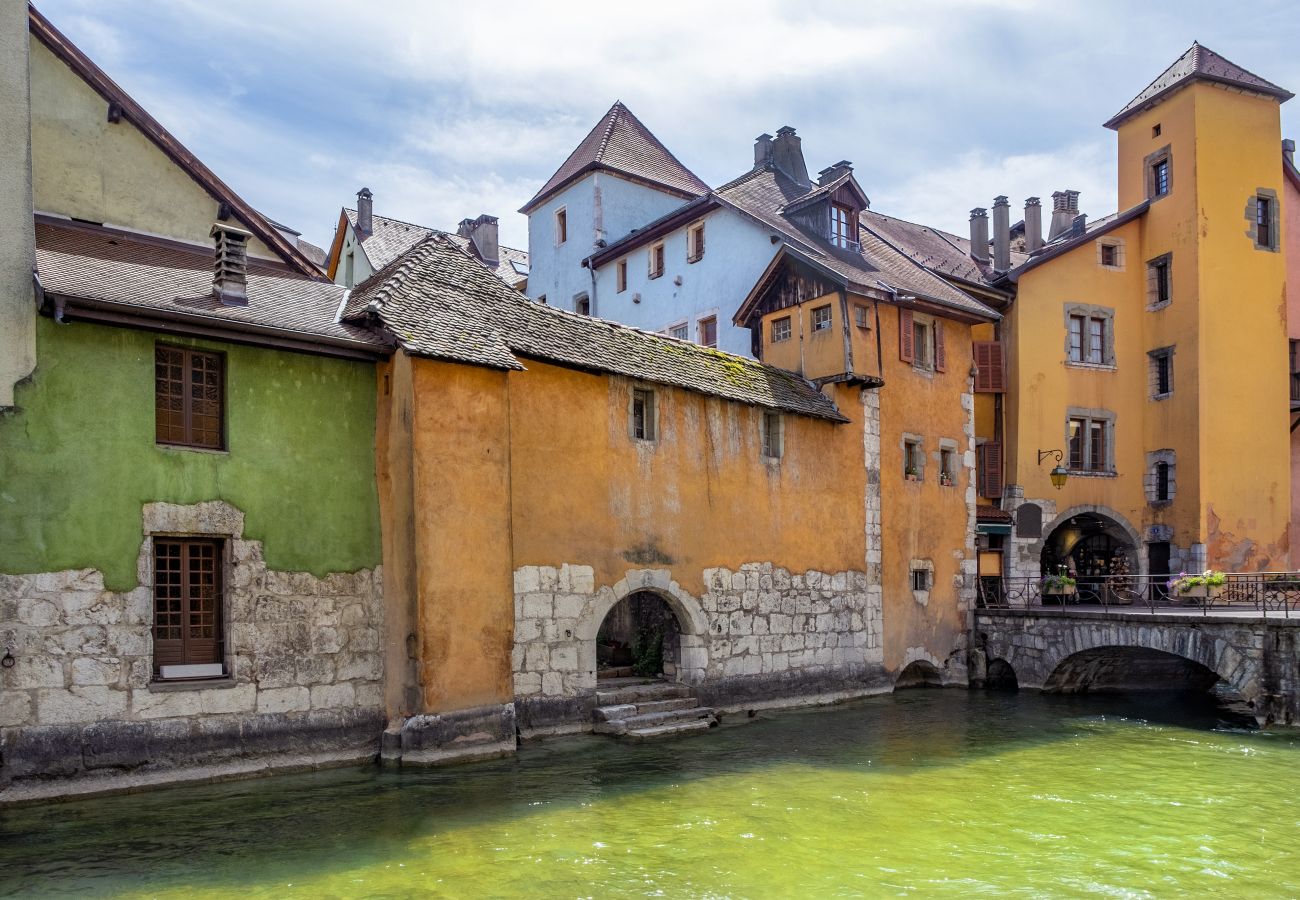 Appartement à Annecy - Petite Venise vue sur le canal romantique