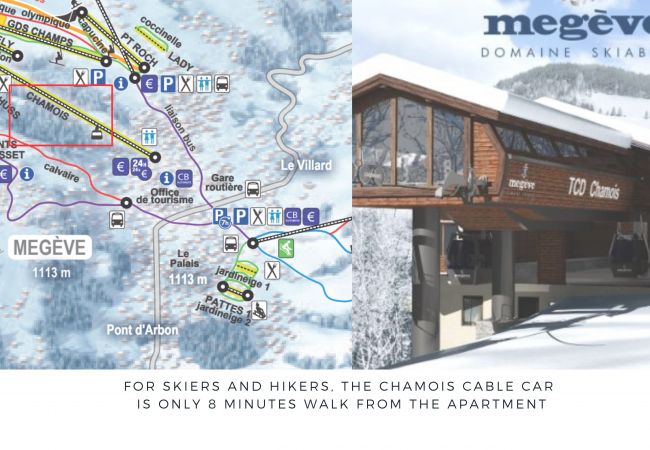 Appartement à Megève - SANTA MARIA MEGEVE proche village