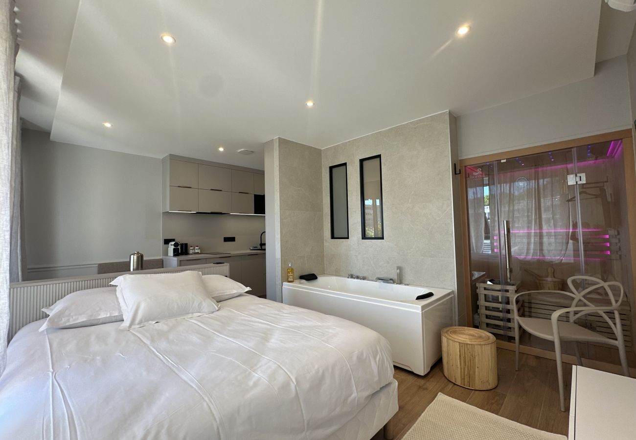 Studio à Annecy - Divino Luxe vue lac Bail Mobilité