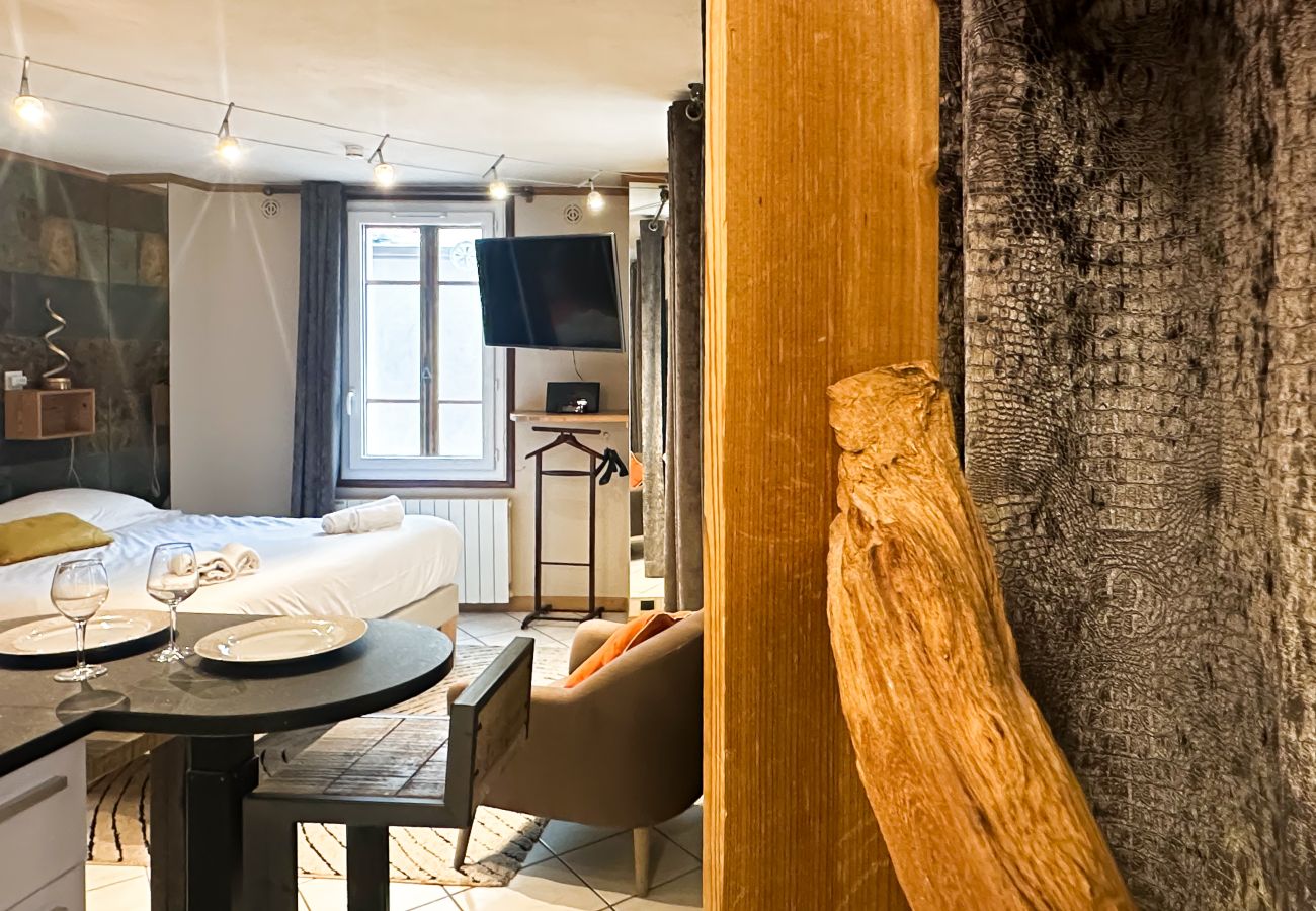 Studio à Annecy - Rococo romantique avec sauna vieille ville Annecy