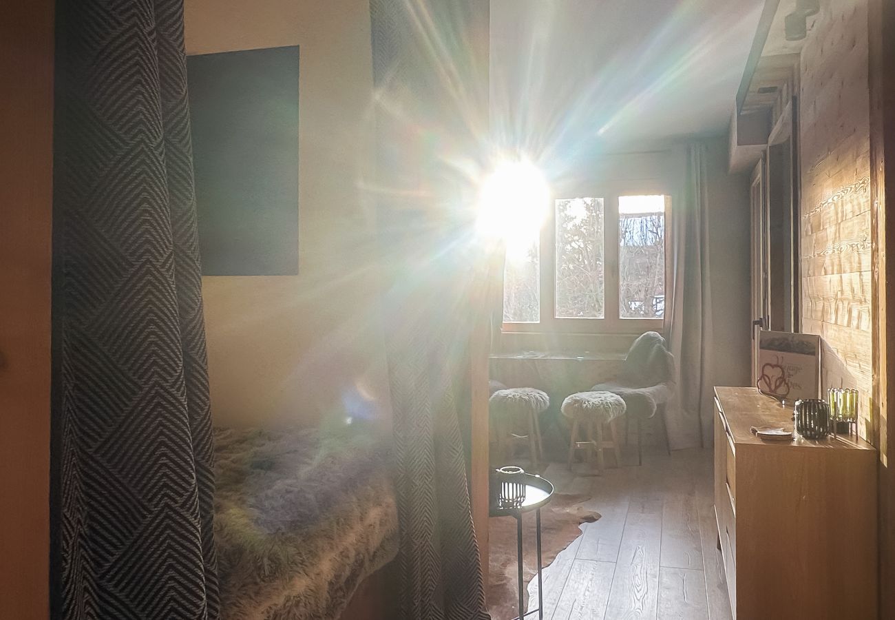 Studio à Megève - RoyalNeige Megève vue montagnes